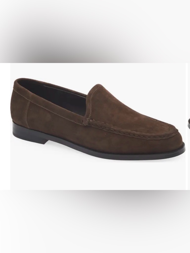Tony Bianco Zoe Brown Suede Loafer Shoe Us 6.5 $190